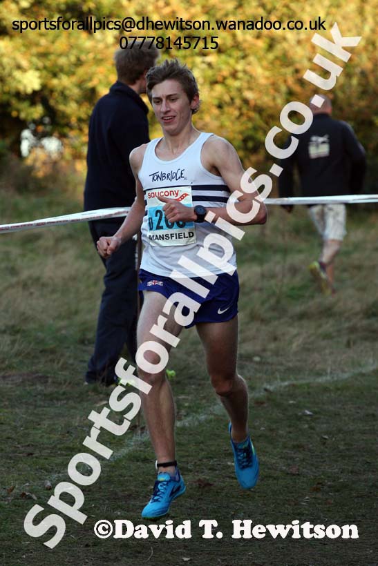 Senior men, 2016 National Cross Country Relays, Berry Hill Park, Mansfield. Photo: David T. Hewitson/Sports for All Pics
